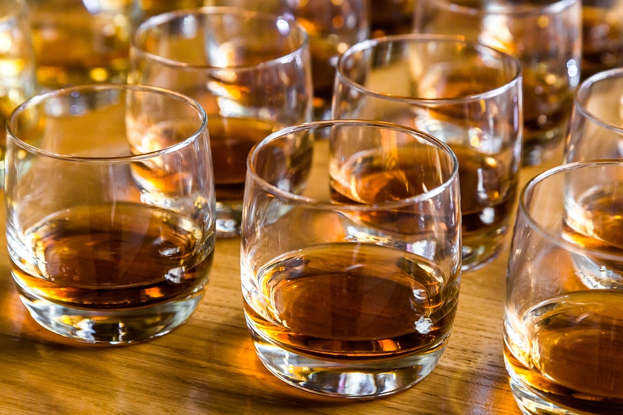 Bourbon tastings on the Kentucky Bourbon Trail